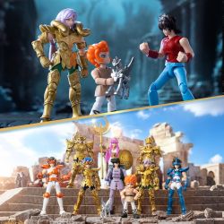 BLOKEES 75033 Xếp hình lắp ráp ghép mô hình Saint Seiya Star Edition: Phần 3: Cung hoàng đạo vàng