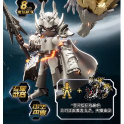 BLOKEES 85069 Xếp hình lắp ráp ghép mô hình Heroes Unlimited Starlight Edition: Tập 9 Rồng bay lên trời