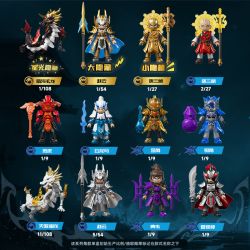 BLOKEES 85069 Xếp hình lắp ráp ghép mô hình Heroes Unlimited Starlight Edition: Tập 9 Rồng bay lên trời