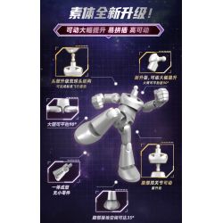 BLOKEES 74868 Xếp hình lắp ráp ghép mô hình Ultraman Magic Edition: Ultraman Phần 4 Ultraman Noah