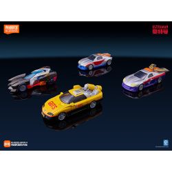 BLOKEES 75605 Xếp hình lắp ráp ghép mô hình Ultraman Xe C01 Galaxy Ổ