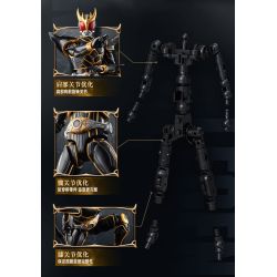 BLOKEES 74341 Xếp hình lắp ráp ghép mô hình Kamen Rider: Phiên bản huyền thoại Kamen Rider Kuuga Dạng tối thượng