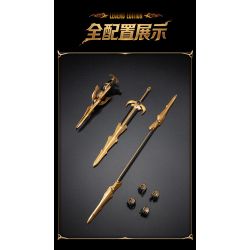 BLOKEES 74346 Xếp hình lắp ráp ghép mô hình Kamen Rider: Phiên bản huyền thoại Gói mở rộng Kamen Rider Kuuga Ultimate Form