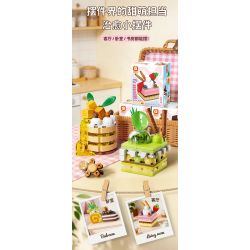 Forange FC8172 Xếp hình lắp ráp ghép mô hình Xưởng ngọt ngào 6 loại