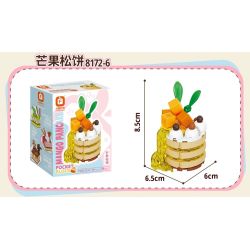 Forange FC8172 Xếp hình lắp ráp ghép mô hình Xưởng ngọt ngào 6 loại