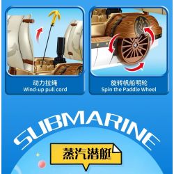 Forange FC8622 Xếp hình lắp ráp ghép mô hình Đội du hành Qudong 6 người mẫu