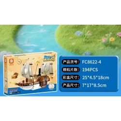 Forange FC8622 Xếp hình lắp ráp ghép mô hình Đội du hành Qudong 6 người mẫu