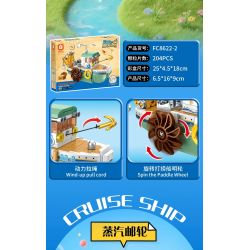 Forange FC8622 Xếp hình lắp ráp ghép mô hình Đội du hành Qudong 6 người mẫu