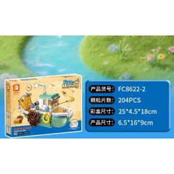 Forange FC8622 Xếp hình lắp ráp ghép mô hình Đội du hành Qudong 6 người mẫu