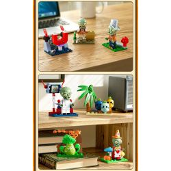 GUDI 60036 Xếp hình lắp ráp ghép mô hình Plants vs. Zombies: Minifigure Blind Box Tập 7