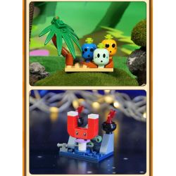 GUDI 60036 Xếp hình lắp ráp ghép mô hình Plants vs. Zombies: Minifigure Blind Box Tập 7