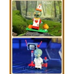 GUDI 60036 Xếp hình lắp ráp ghép mô hình Plants vs. Zombies: Minifigure Blind Box Tập 7