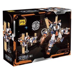 F5 F5-A0105 Xếp hình lắp ráp ghép mô hình Quả bom thứ hai của máy biến hình bầu trời đầy sao: trạm vũ trụ, trung tâm không gian sâu, cơ chế biến hình trực tiếp