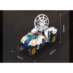 F5 F5-A0105 Xếp hình lắp ráp ghép mô hình Quả bom thứ hai của máy biến hình bầu trời đầy sao: trạm vũ trụ, trung tâm không gian sâu, cơ chế biến hình trực tiếp