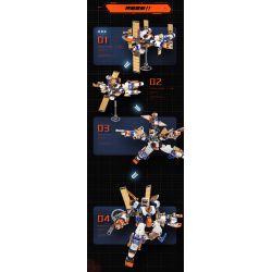 F5 F5-A0105 Xếp hình lắp ráp ghép mô hình Quả bom thứ hai của máy biến hình bầu trời đầy sao: trạm vũ trụ, trung tâm không gian sâu, cơ chế biến hình trực tiếp