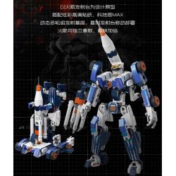 F5 F5-A0108 Xếp hình lắp ráp ghép mô hình Quả bom thứ hai của cỗ máy biến hình bầu trời đầy sao: tàu con thoi, tàu tuần dương không gian, cơ khí biến hình trực tiếp