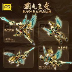 F5 F5-A1008 Xếp hình lắp ráp ghép mô hình Kế hoạch Mecha: Rồng biến đổi cơ khí thành Mecha