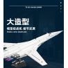 JIESTAR JJ9226 Xếp hình lắp ráp ghép mô hình Máy bay ném bom Tu-160