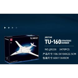 JIESTAR JJ9226 Xếp hình lắp ráp ghép mô hình Máy bay ném bom Tu-160