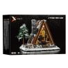 Xbert 66151 A-Frame Snow Cabin Xếp hình lắp ráp ghép mô hình lều tuyết khung chữ A