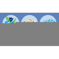 JIESTAR JJ9240 Xếp hình lắp ráp ghép mô hình hoa tulip màu xanh nửa đêm