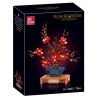 JIESTAR JJ9257 Plum Blossom Potted Plant Xếp hình lắp ráp ghép mô hình Chậu hoa mận kiêu hãnh