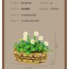 JIESTAR JJ9188 Xếp hình lắp ráp ghép mô hình Chậu hoa cúc nhỏ