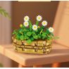 JIESTAR JJ9188 Xếp hình lắp ráp ghép mô hình Chậu hoa cúc nhỏ