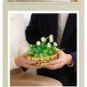 JIESTAR JJ9188 Xếp hình lắp ráp ghép mô hình Chậu hoa cúc nhỏ