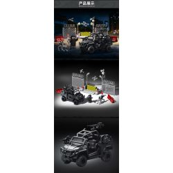 Le Yi 88103 Polaris Sentinel Xếp hình lắp ráp ghép mô hình Đội bảo vệ đặc biệt Sao Bắc Đẩu