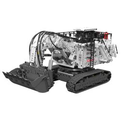 MouldKing 17067 6060 Excavator Xếp hình lắp ráp ghép mô hình Máy xúc xẻng Caterpillar 6060