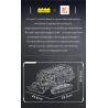 MouldKing 17067 6060 Excavator Xếp hình lắp ráp ghép mô hình Máy xúc xẻng Caterpillar 6060