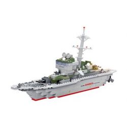 Kazi KY84005 84005 non  LỰC LƯỢNG THỰC ĐỊA TÀU KHU TRỤC KAMIKAZE bộ đồ chơi xếp lắp ráp ghép mô hình Field Army FIELD ARMY KAMIKAZE FRIGATE Chiến Trường 228 khối