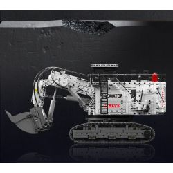 MouldKing 17067 6060 Excavator Xếp hình lắp ráp ghép mô hình Máy xúc xẻng Caterpillar 6060