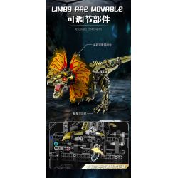 Beautiful and 13101 Xếp hình lắp ráp ghép mô hình Cơ Khí Đôi Vương Miện Rồng