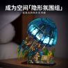 Takuki T1127 Bionic Glowing Mech Jellyfish Xếp hình lắp ráp ghép mô hình Sứa ánh sáng cơ học sinh học