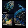 Takuki T1127 Bionic Glowing Mech Jellyfish Xếp hình lắp ráp ghép mô hình Sứa ánh sáng cơ học sinh học