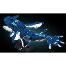 LY 76115 Whale Tu Kun Xếp hình lắp ráp ghép mô hình Hình đại diện: Tukun