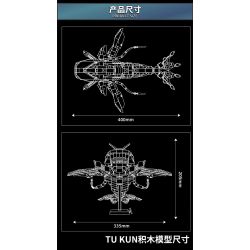 LY 76115 Whale Tu Kun Xếp hình lắp ráp ghép mô hình Hình đại diện: Tukun