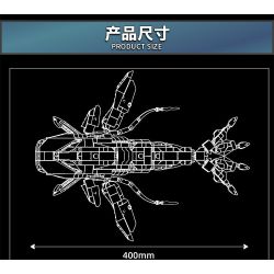 LY 76115 Whale Tu Kun Xếp hình lắp ráp ghép mô hình Hình đại diện: Tukun