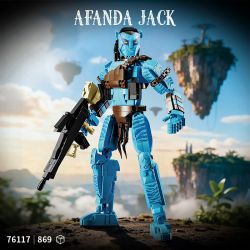 LY 76117 Afanda Jack Xếp hình lắp ráp ghép mô hình Hình đại diện: Jack