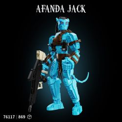 LY 76117 Afanda Jack Xếp hình lắp ráp ghép mô hình Hình đại diện: Jack