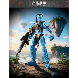 LY 76117 Afanda Jack Xếp hình lắp ráp ghép mô hình Hình đại diện: Jack