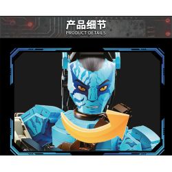 LY 76117 Afanda Jack Xếp hình lắp ráp ghép mô hình Hình đại diện: Jack