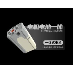 Takuki T1112 V8 Turbo Charged Xếp hình lắp ráp ghép mô hình Động cơ V8