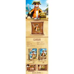 DK 7074 Pirate Cat Xếp hình lắp ráp ghép mô hình mèo cướp biển