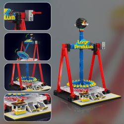 MouldKing 11027 Pendulum Ride Xếp hình lắp ráp ghép mô hình Xứ sở mộng mơ: Con lắc lớn