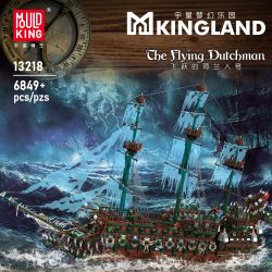 MouldKing 13218 The Flying Dutchman Xếp hình lắp ráp ghép mô hình người Hà Lan bay