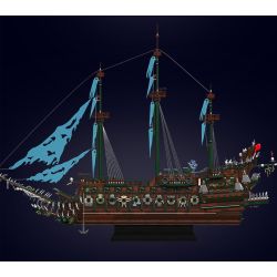 MouldKing 13218 The Flying Dutchman Xếp hình lắp ráp ghép mô hình người Hà Lan bay