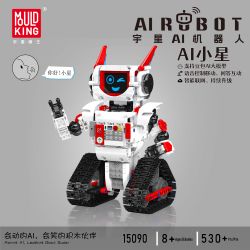 MouldKing 15089 MouldKing 15090 AI Robot Xếp hình lắp ráp ghép mô hình Robot thông minh AI Xiaoxing